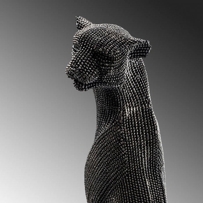 Aberto Design Objeto decorativo Leopard Black